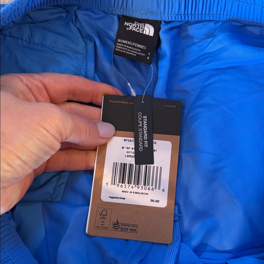 The North Face Bright Blue Outdoor Women's Pants, size Large - Picture 3 of 9